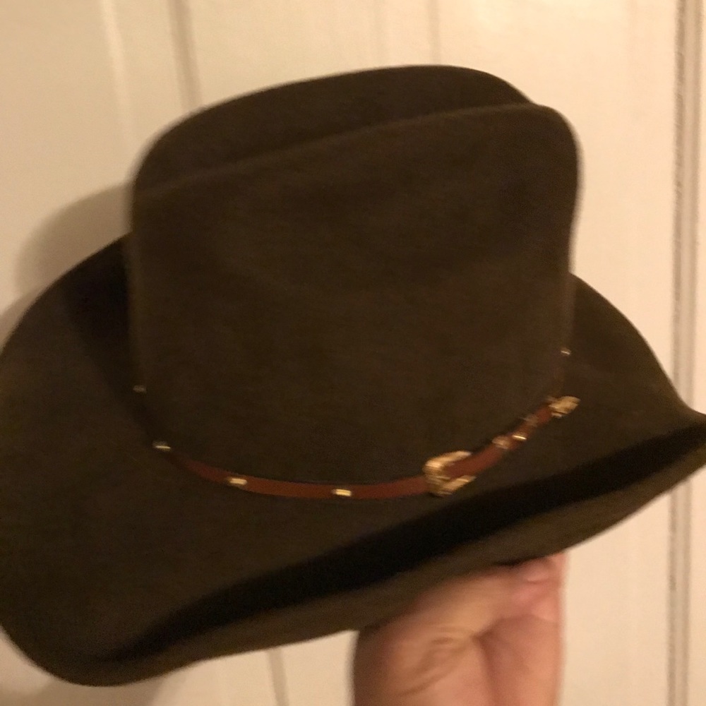 Women’s  bohemian/country rodeo hat Made in USA, size: 53, / 6 5/8”